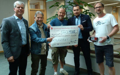 Sparkasse Mainfranken unterstützt Sozialarbeit des Aplawia e.V. mit großzügiger Spende