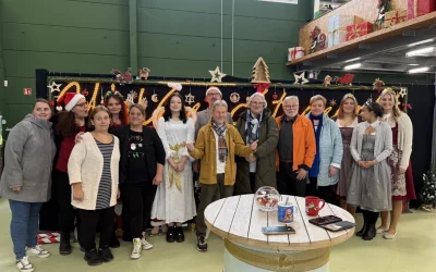 „Wir sind unserer Zeit voraus“ -Erster Weihnachtsmarkt im Gebrauchtwarenkaufhaus eröffnet mit karitativen Engagement
