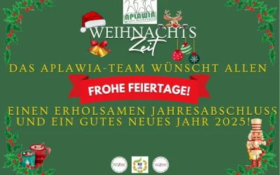 APLAWIA – Feiertagsglückwünsche