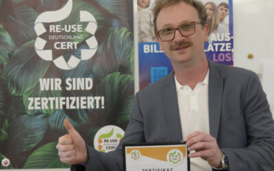 APLAWIA erneut von ReUse zertifiziert!